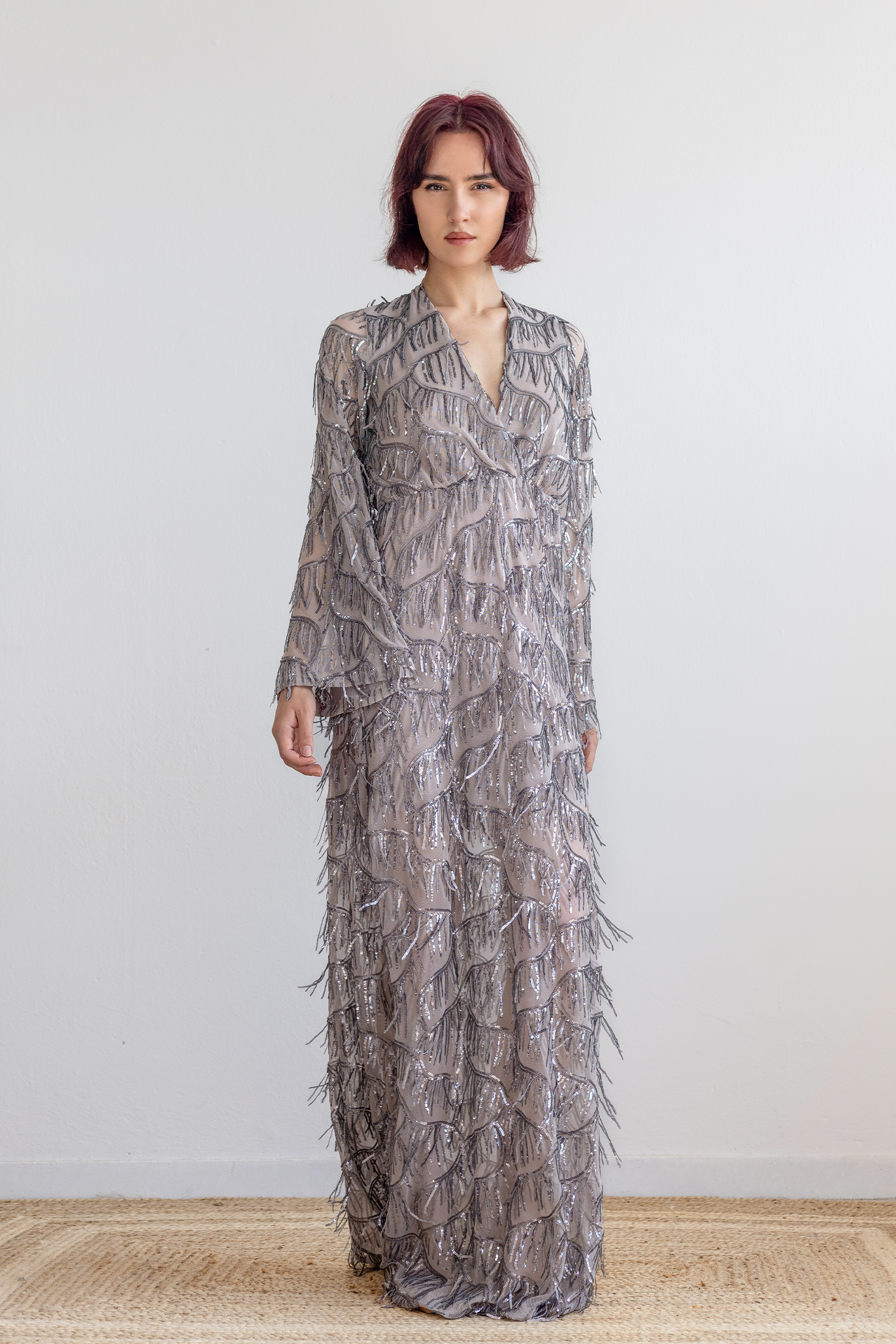 Noa Silver Dress