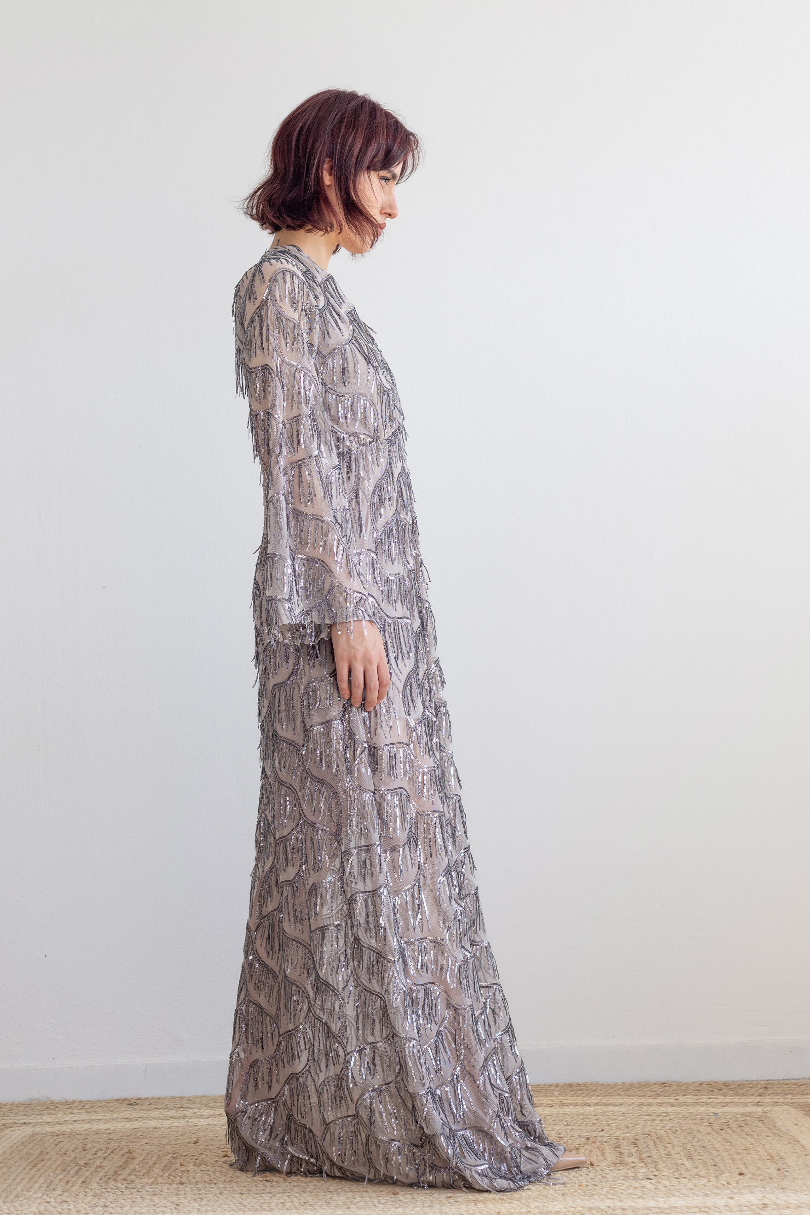 Noa Silver Dress