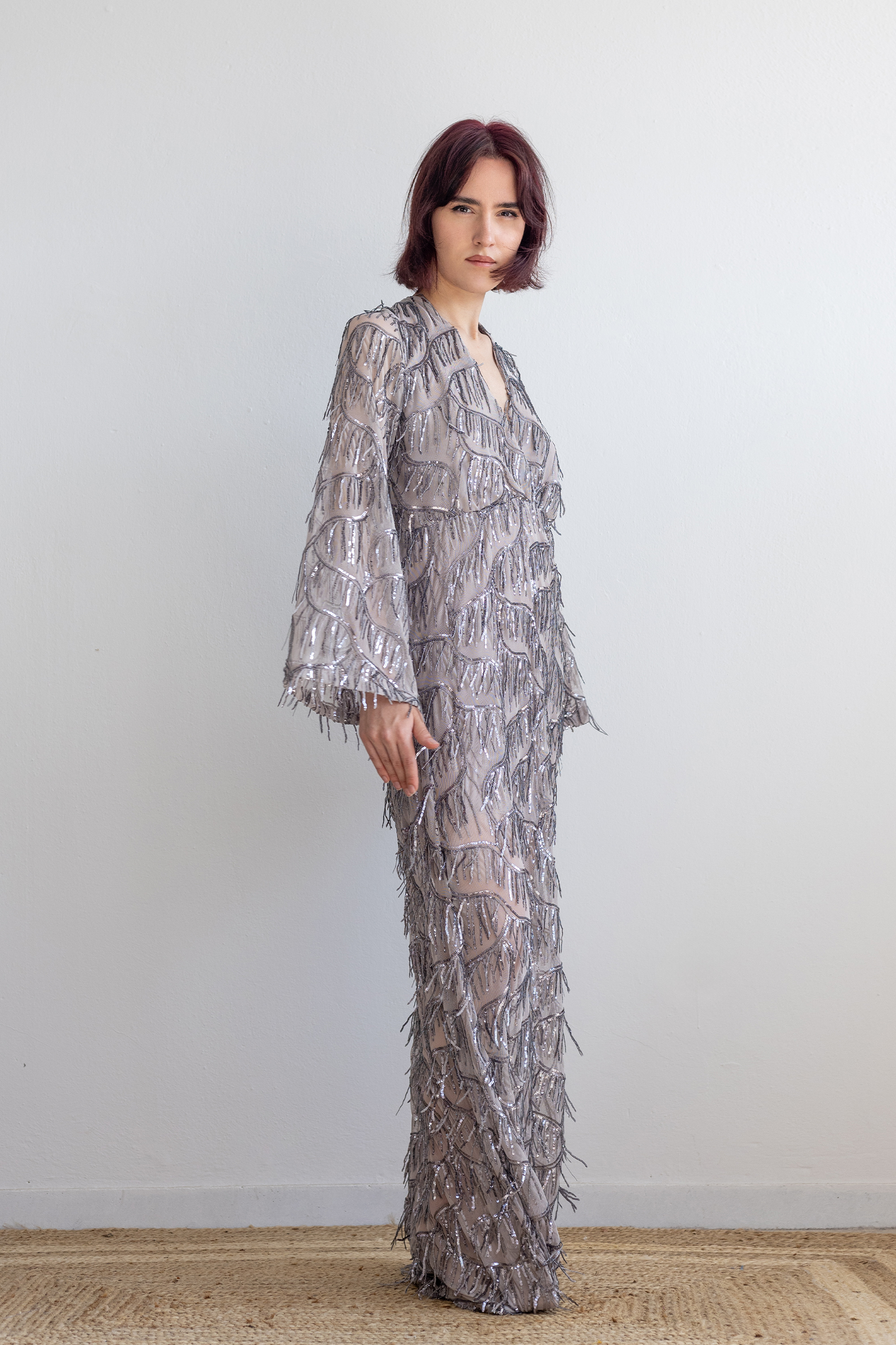 Noa Silver Dress