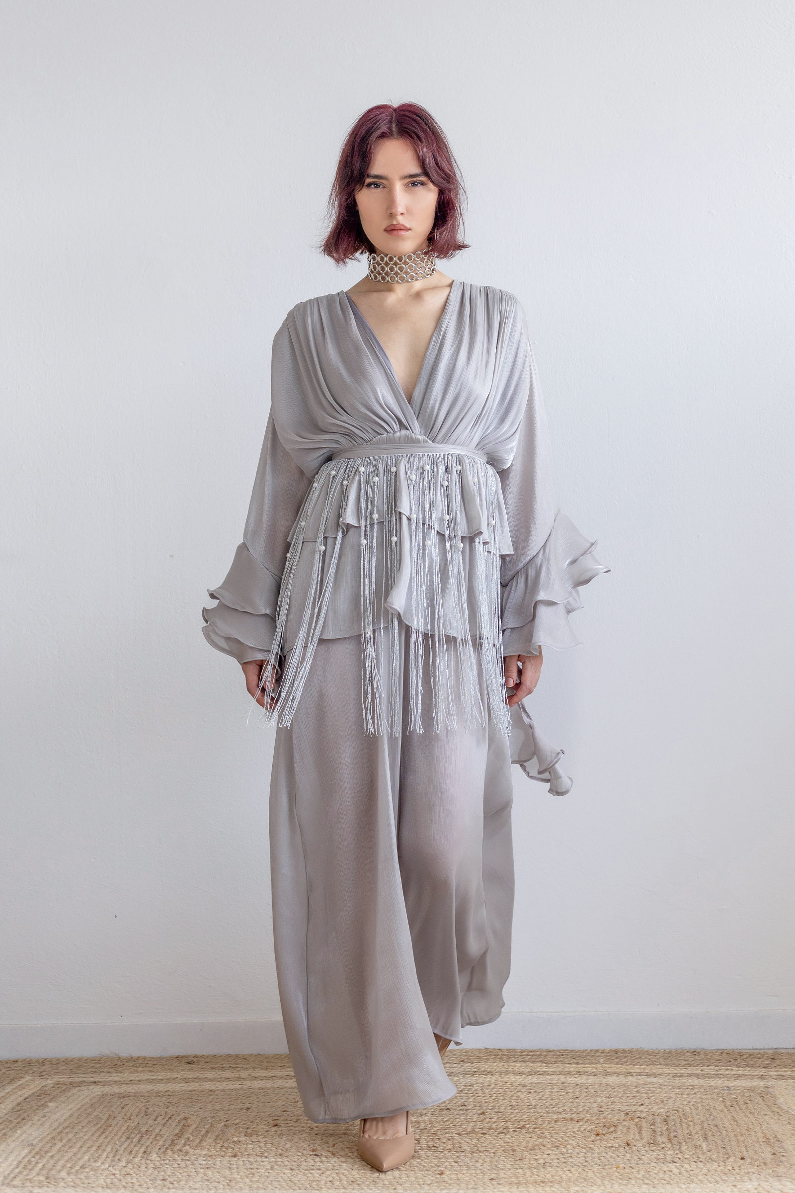 Indra Silver Dress