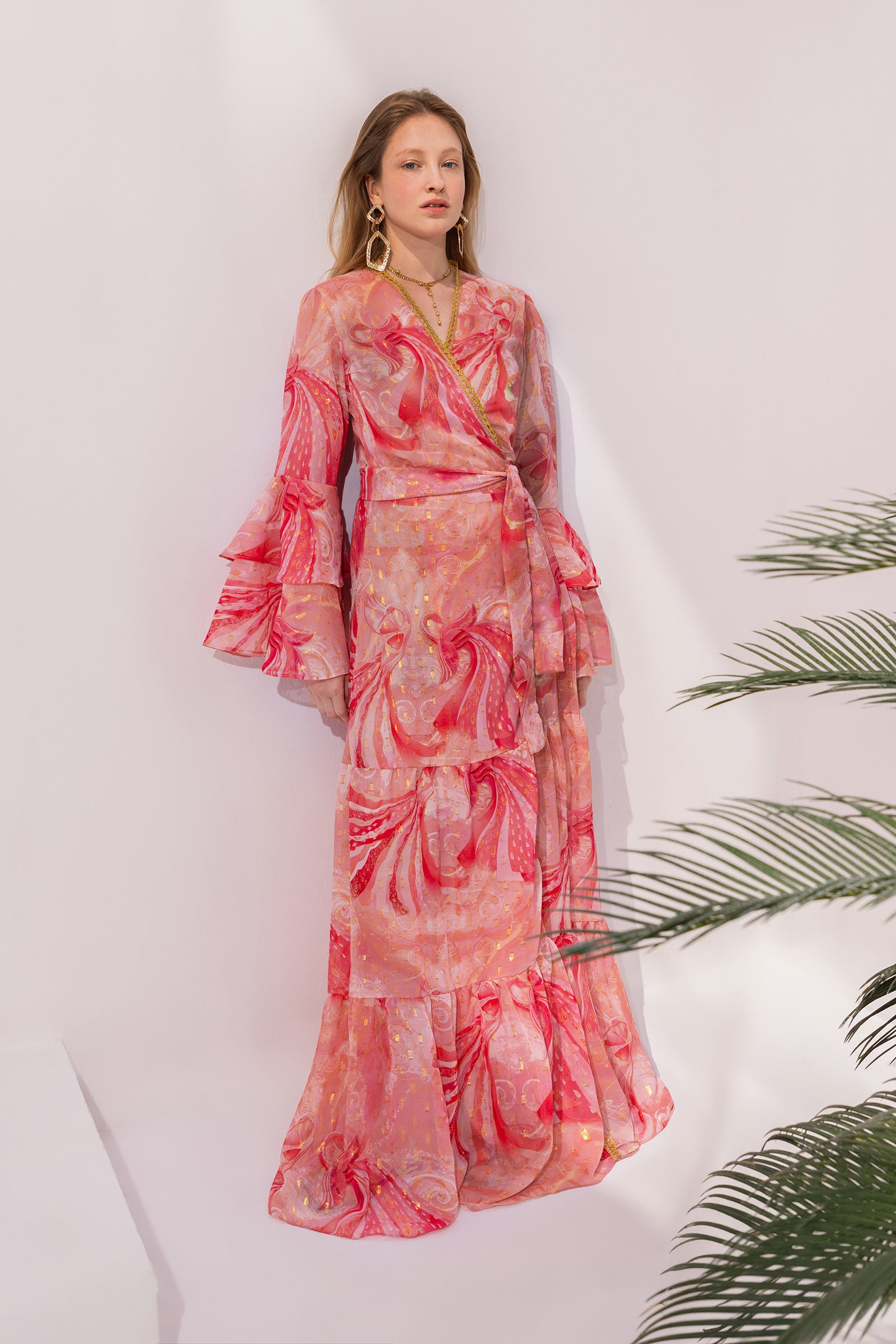 Odette Orange Kimono