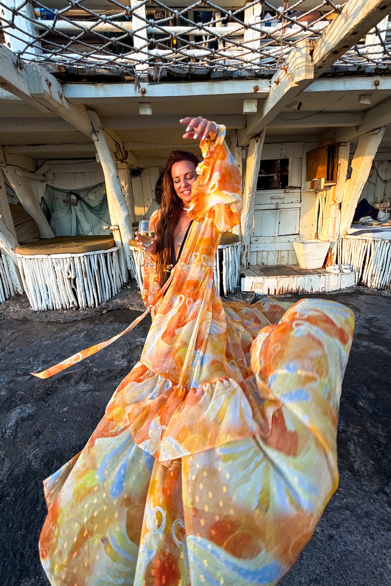 Odette Yellow Kimono