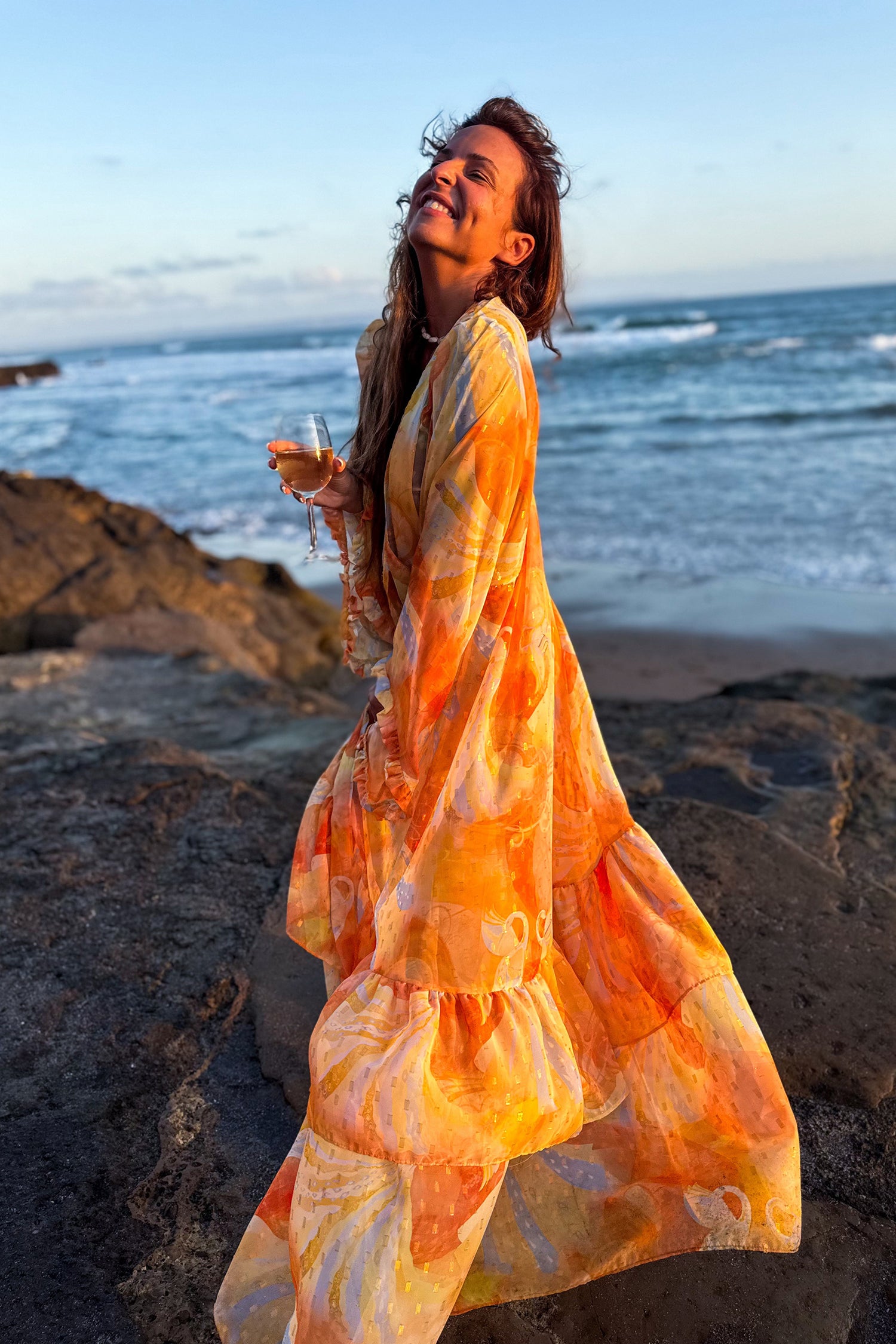Odette Yellow Kimono