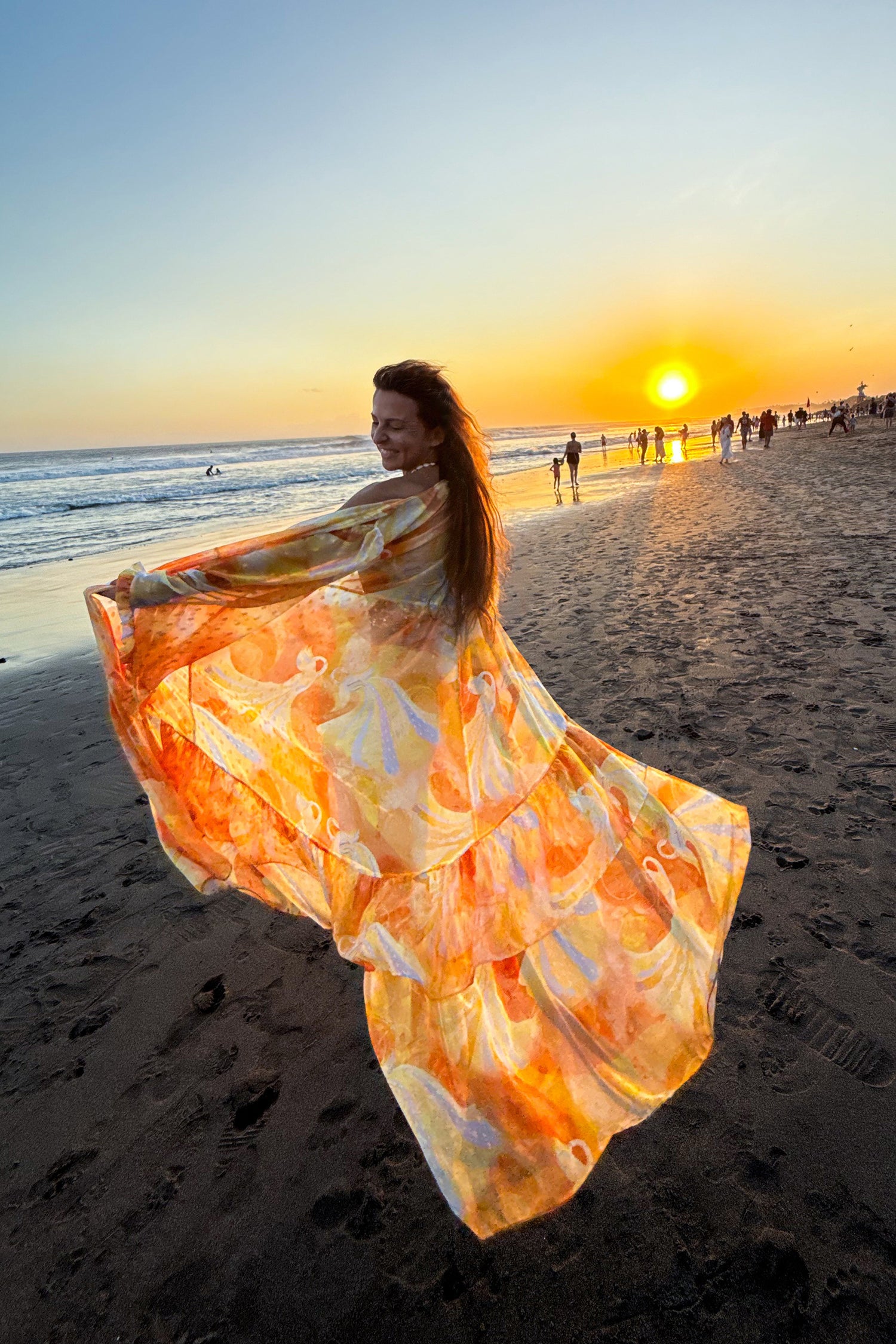 Odette Yellow Kimono