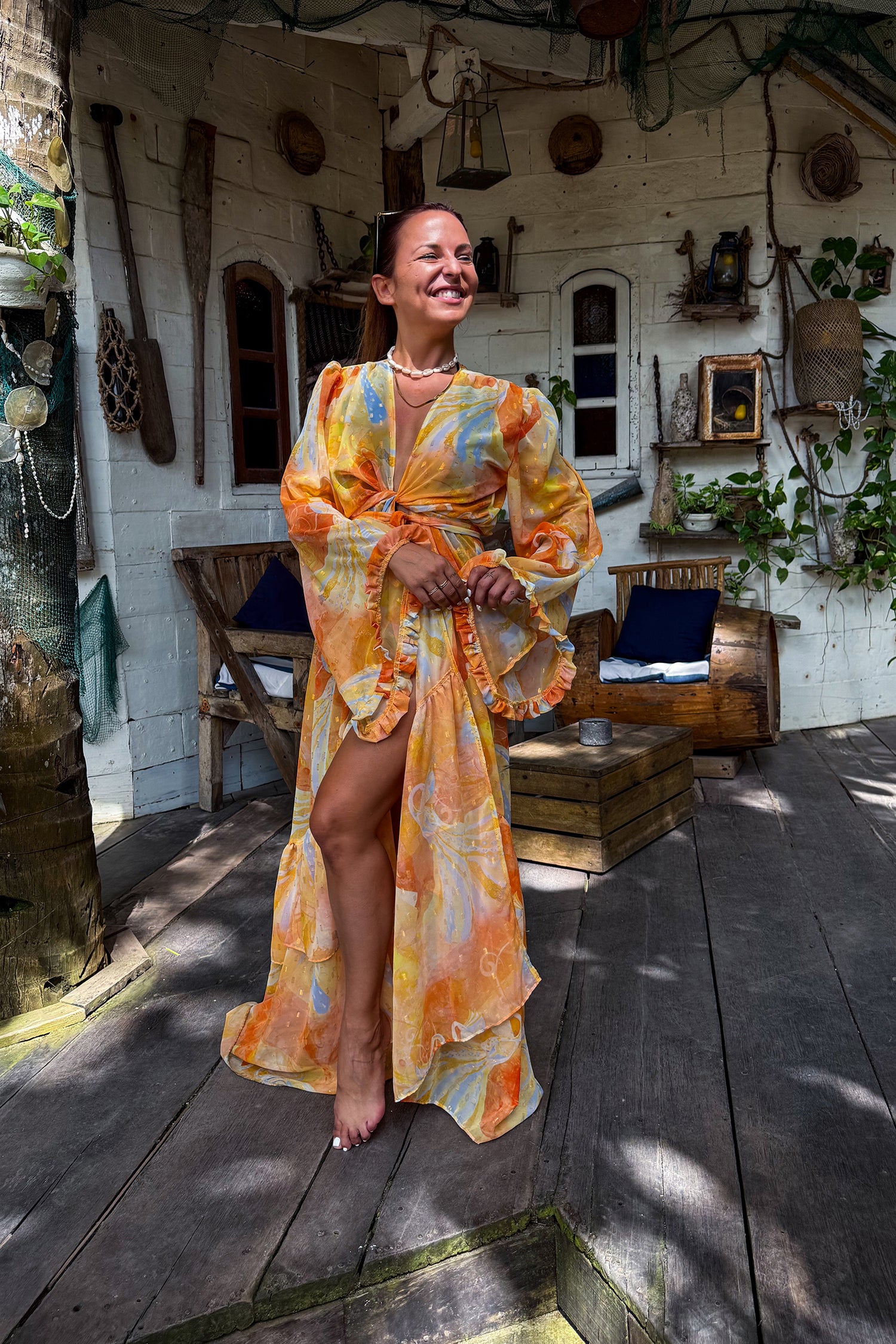 Odette Yellow Kimono