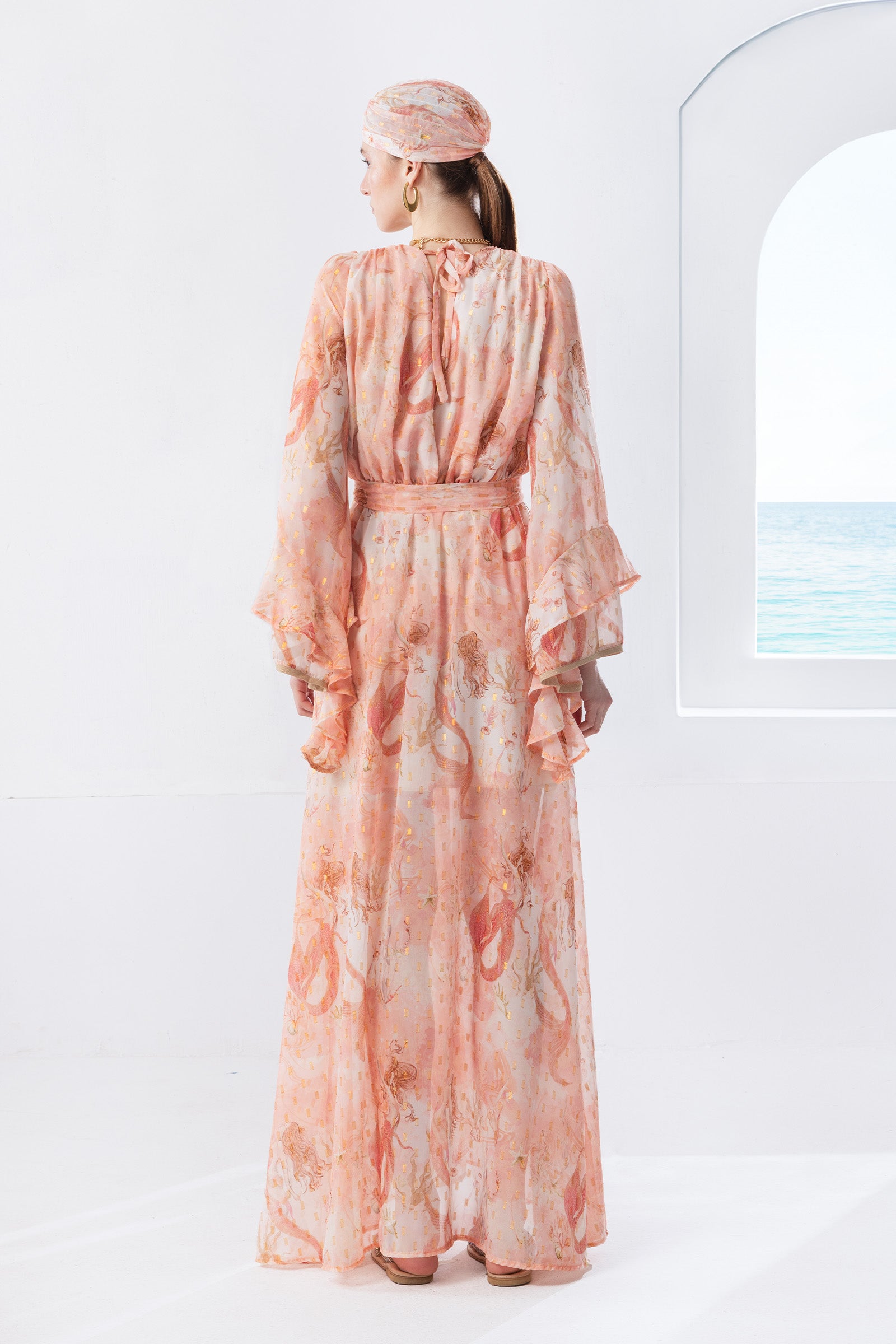 Ariel Siren Dress Pink