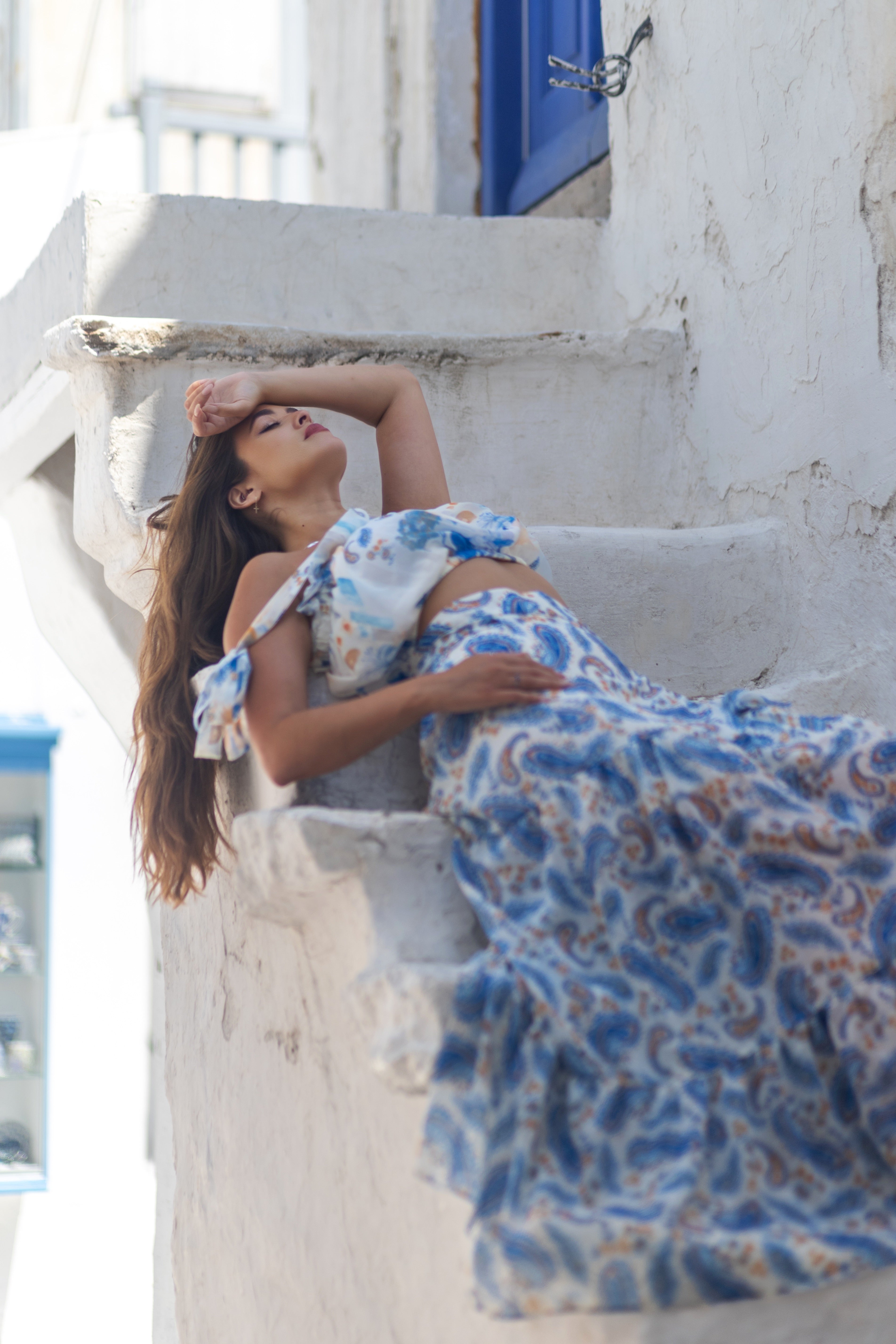 Calypso Skirt Blue