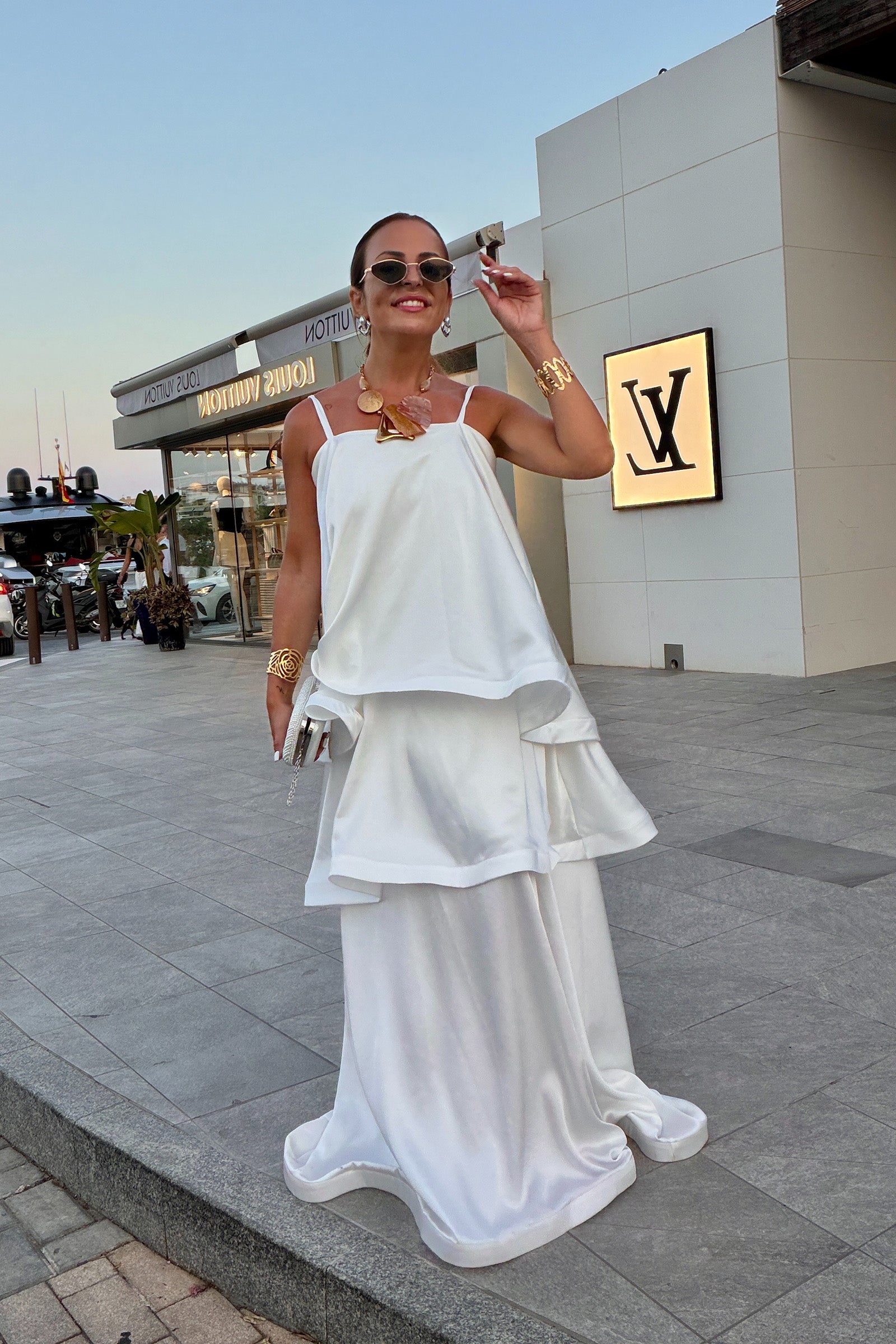 Fiorella White Dress