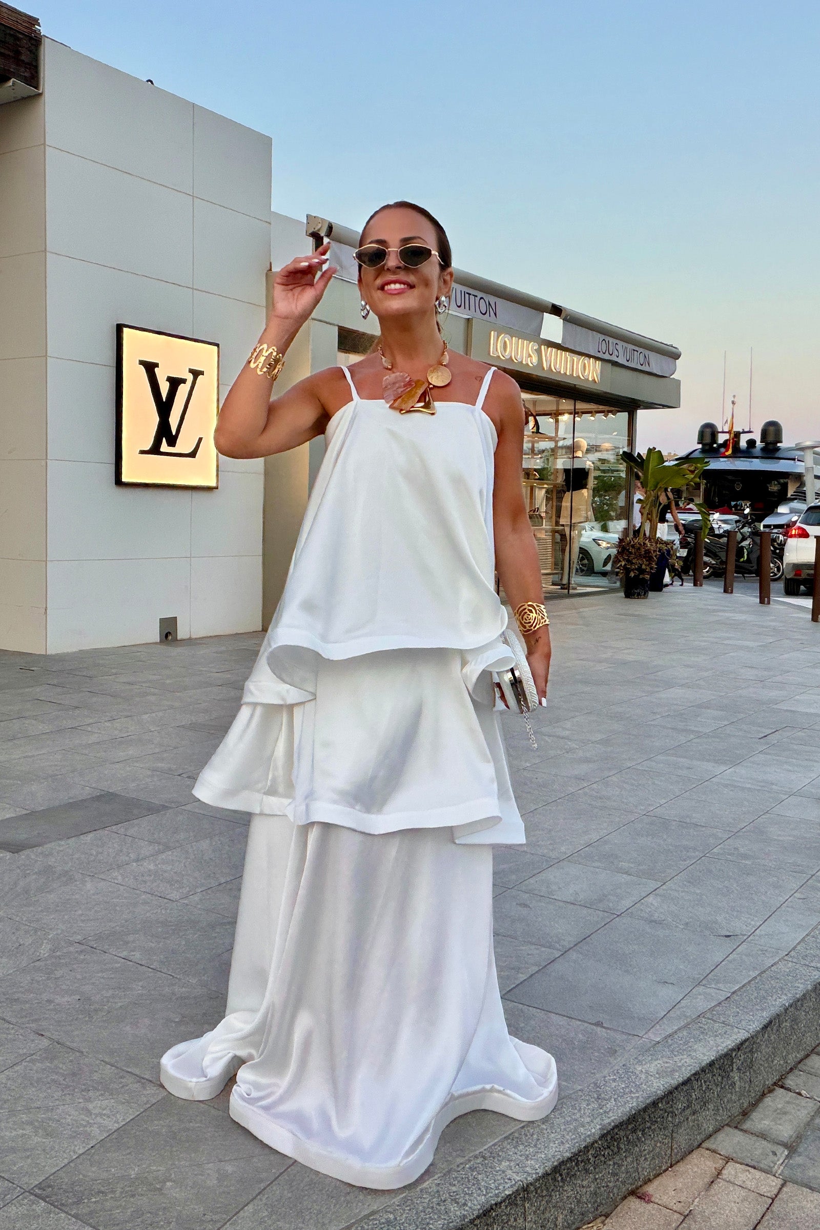 Fiorella White Dress