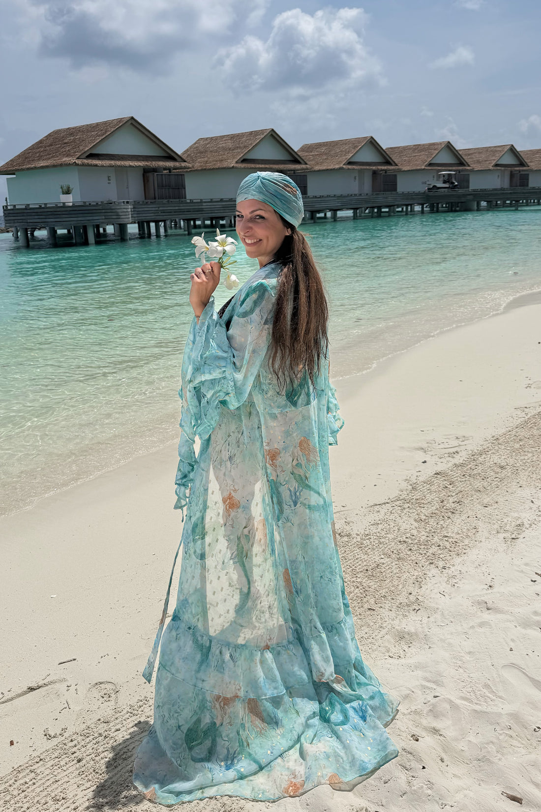 Nerissa Kimono Blue