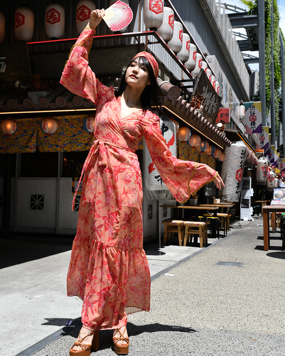 JULIA KIMONO DRESS