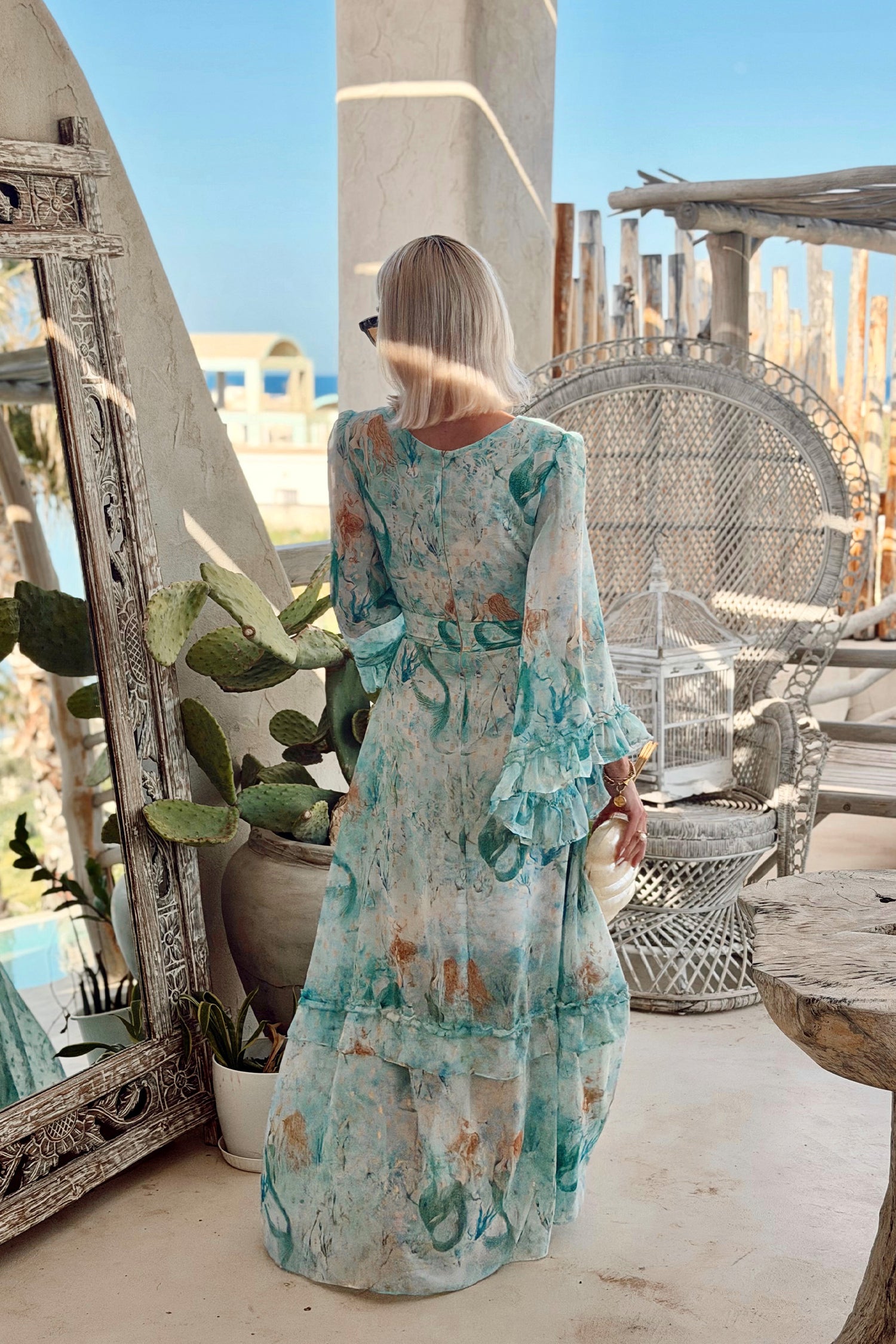 Ariel Siren Dress Blue