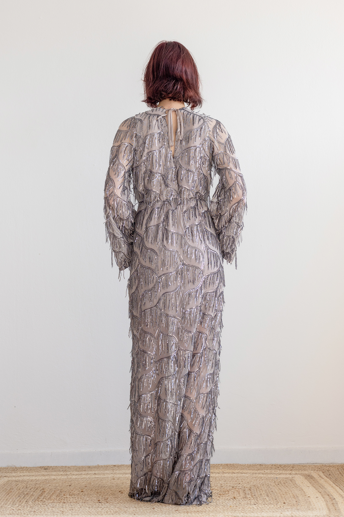 Noa Silver Dress