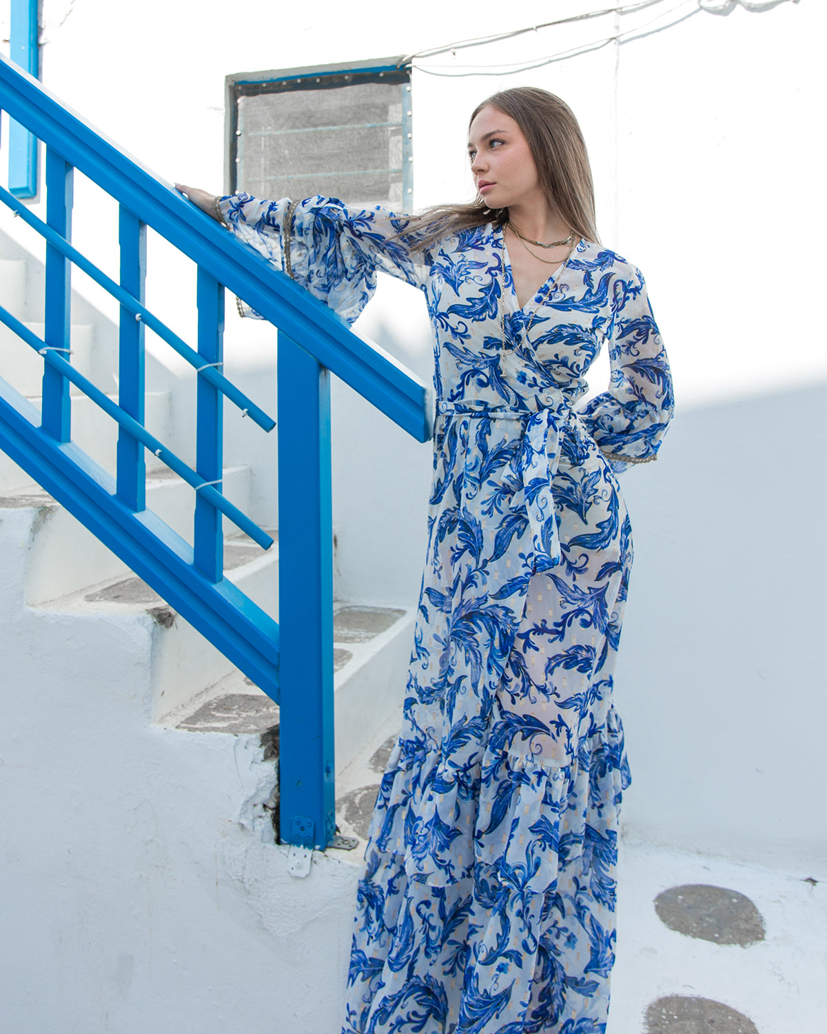 Morgane Kimono Dress