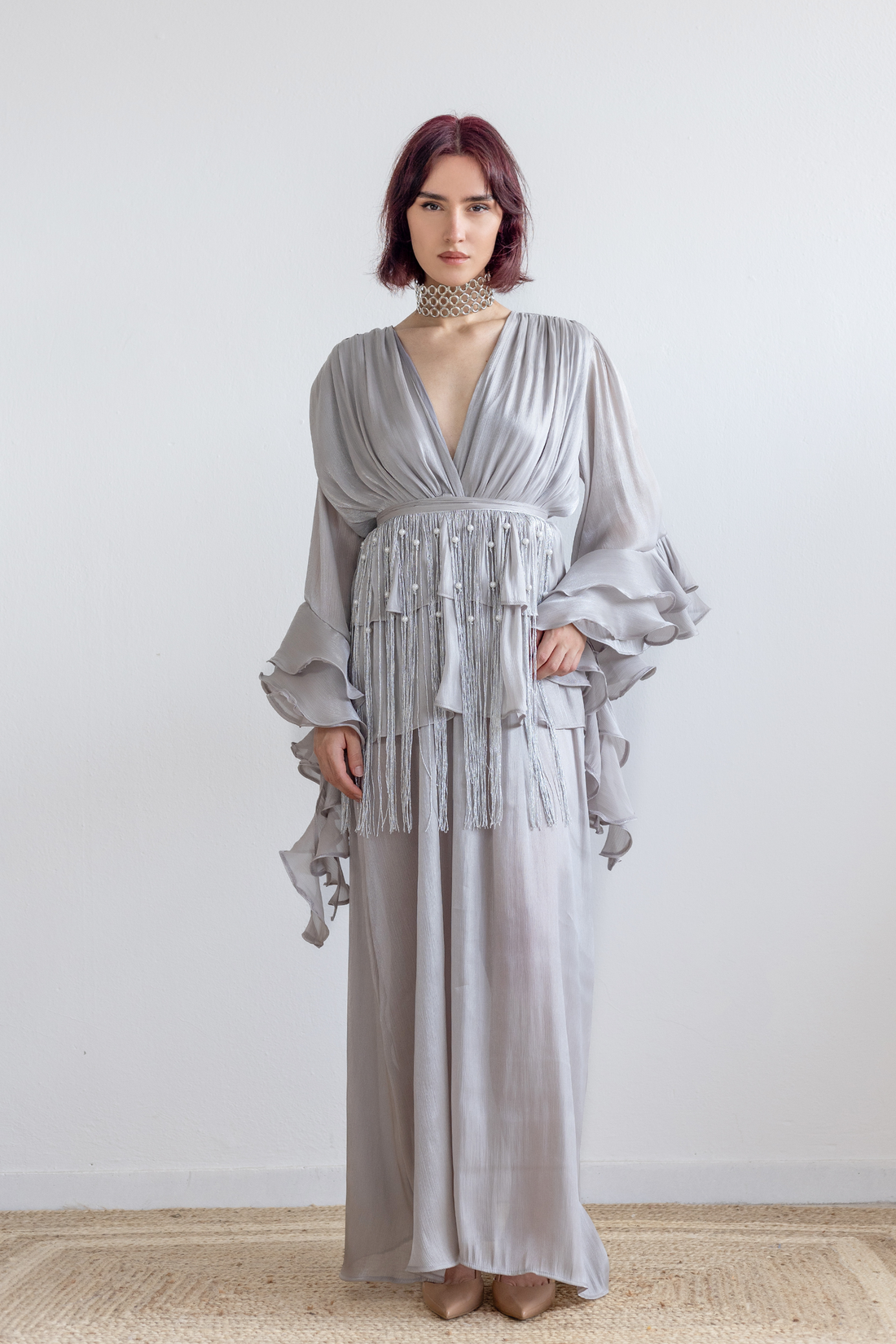 Indra Silver Dress