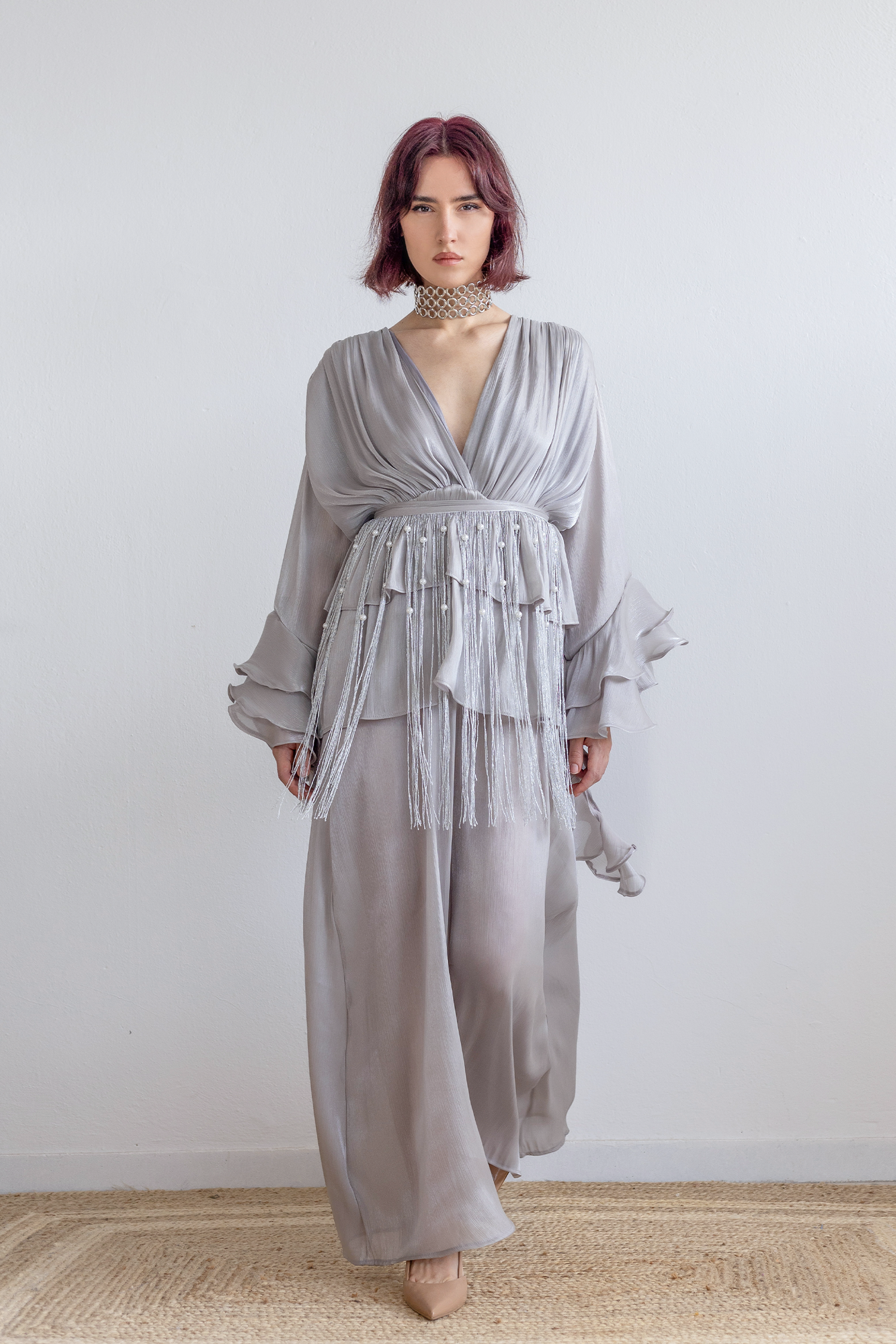 Indra Silver Dress