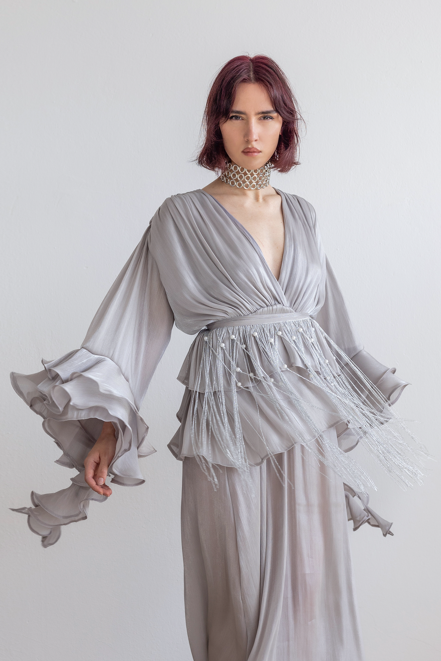 Indra Silver Dress