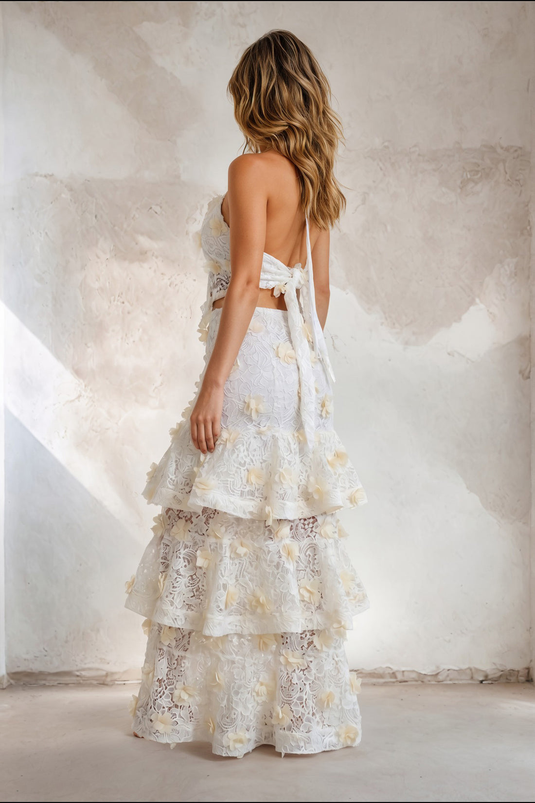 Rosalie Skirt White