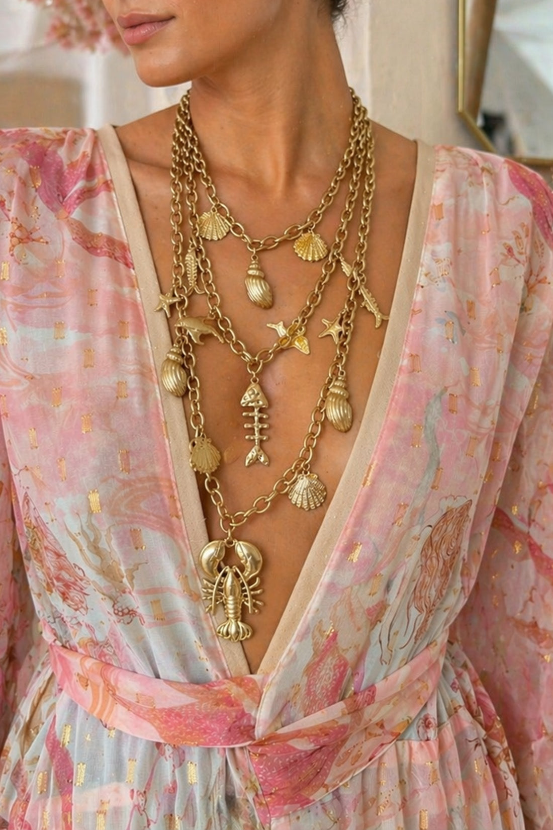 Layered Shell Necklace 
