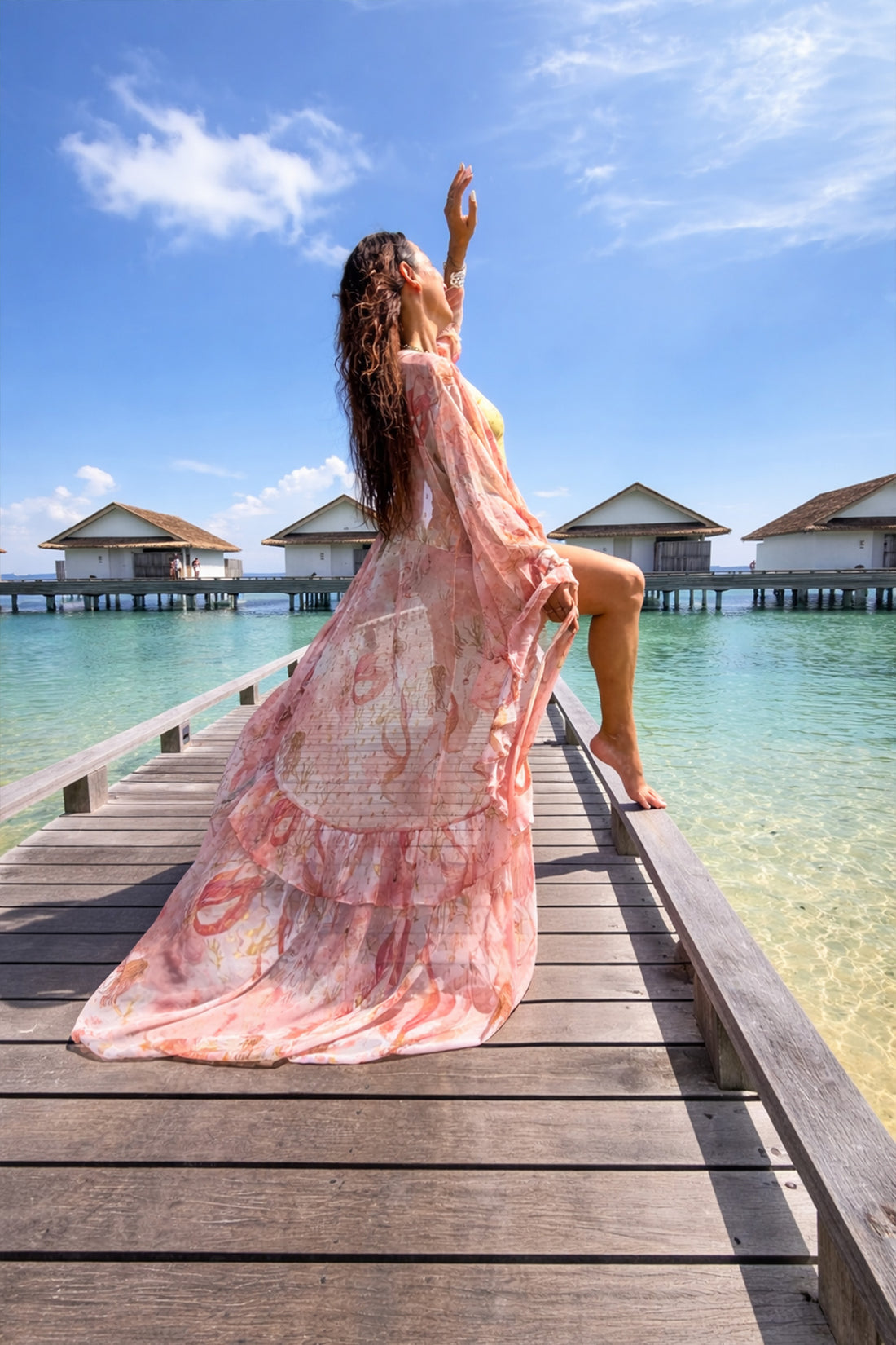 Nerissa Kimono Pink