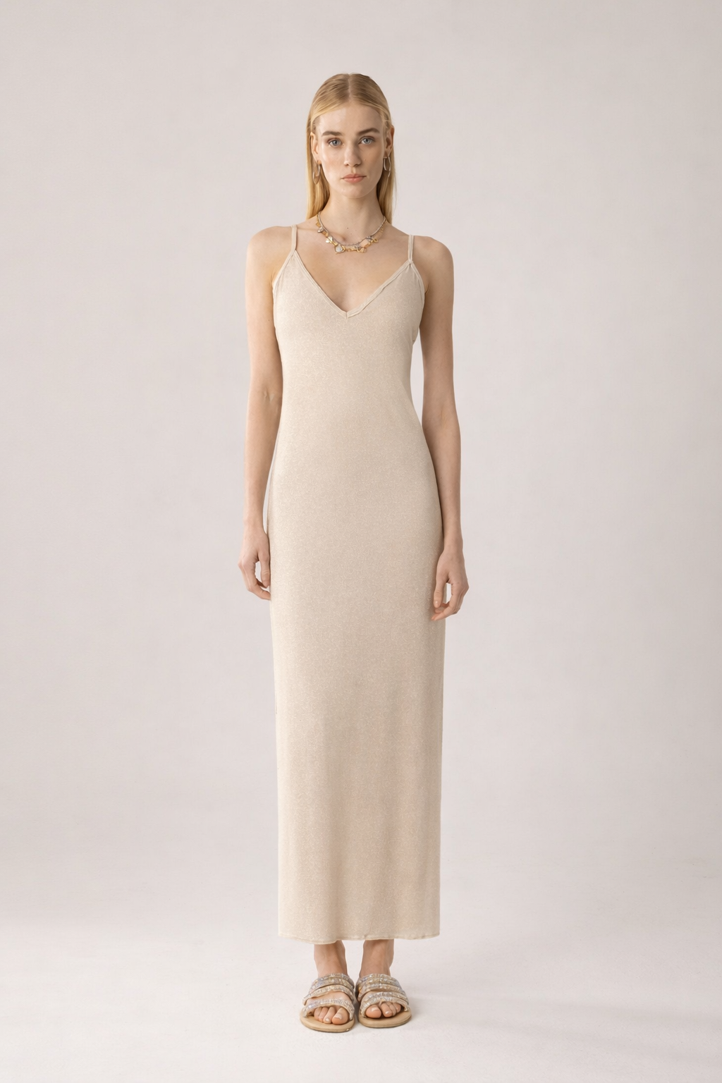 White Underdress Long