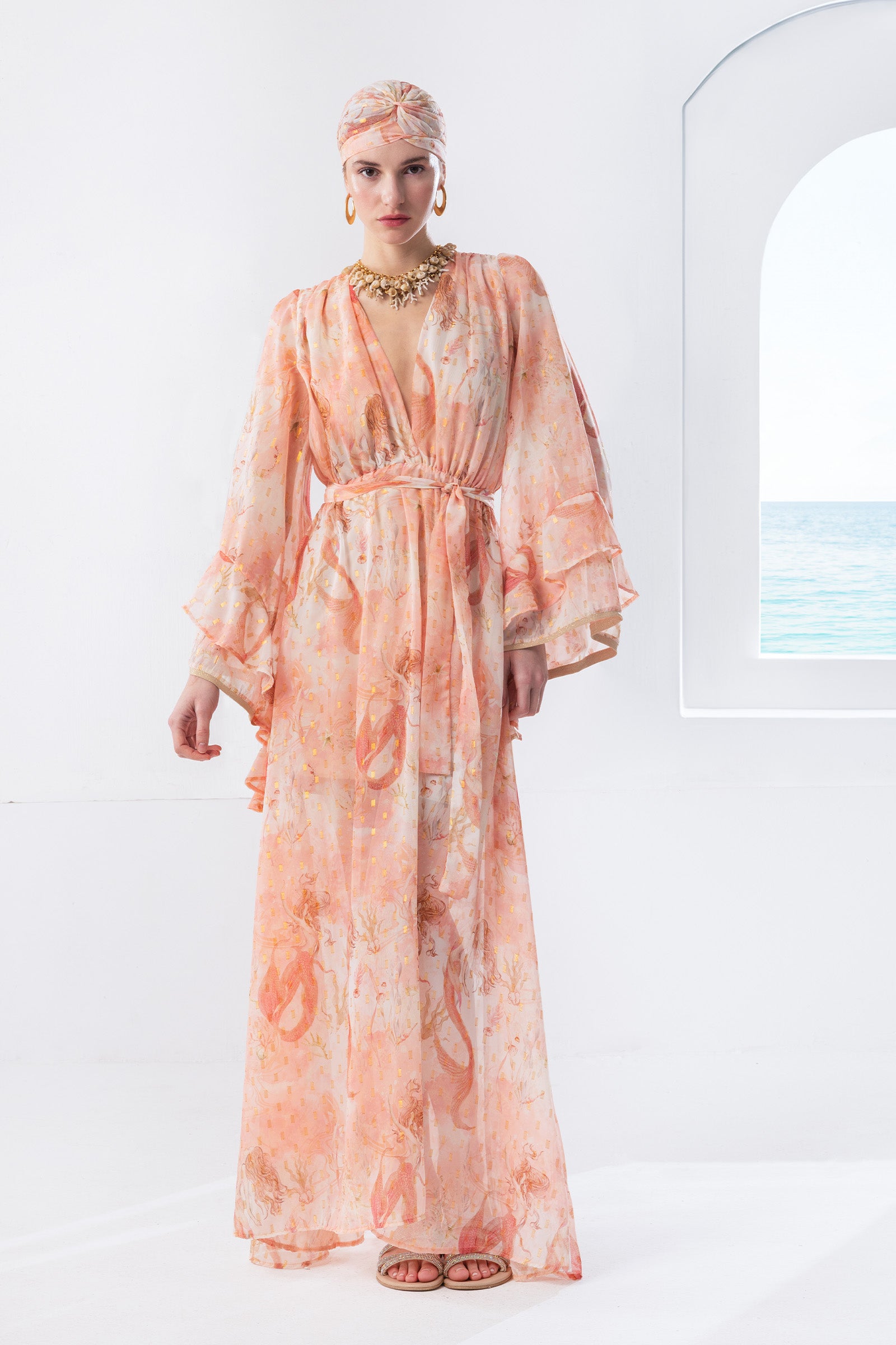Ariel Siren Dress Pink