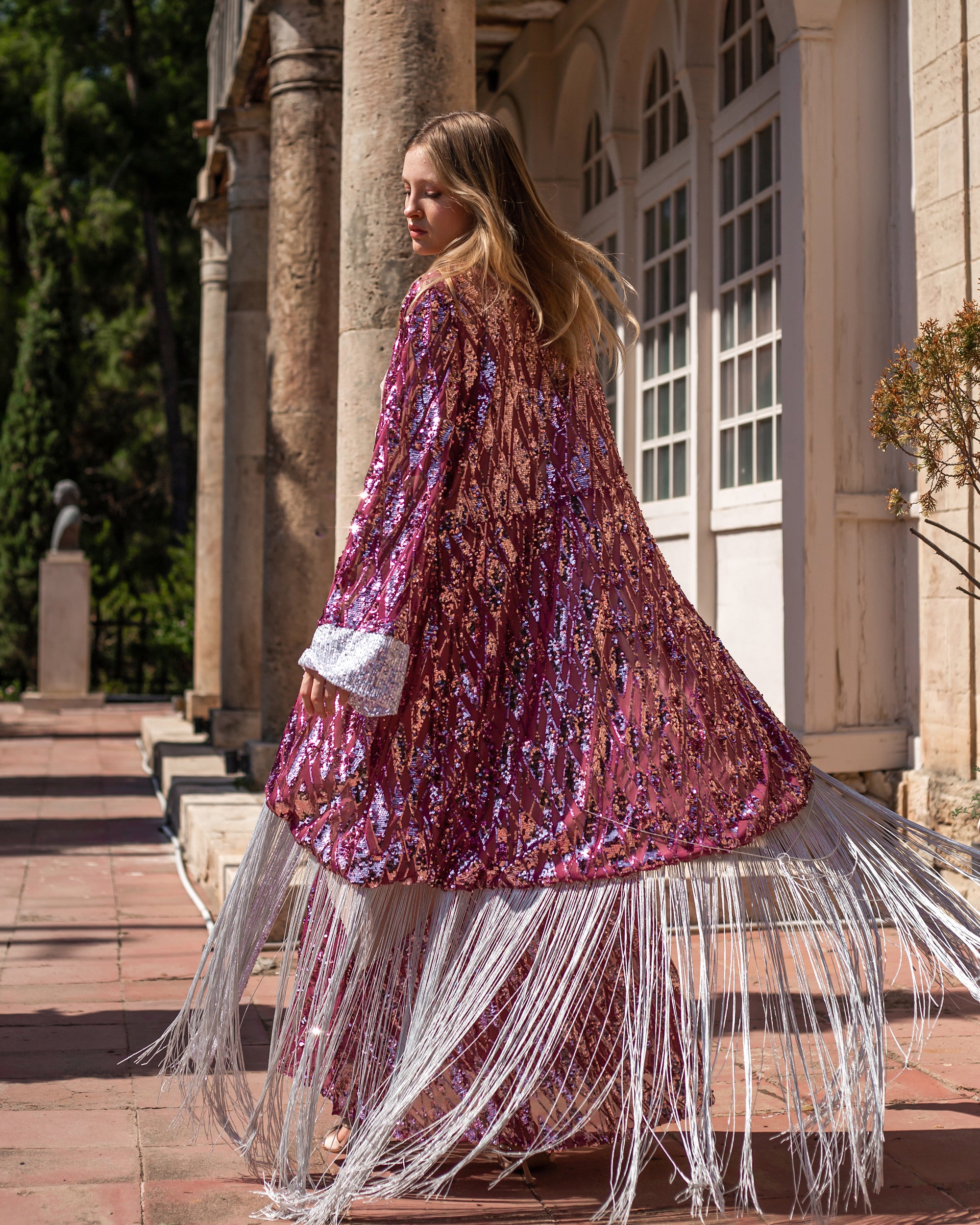 CLAREENA KIMONO DRESS