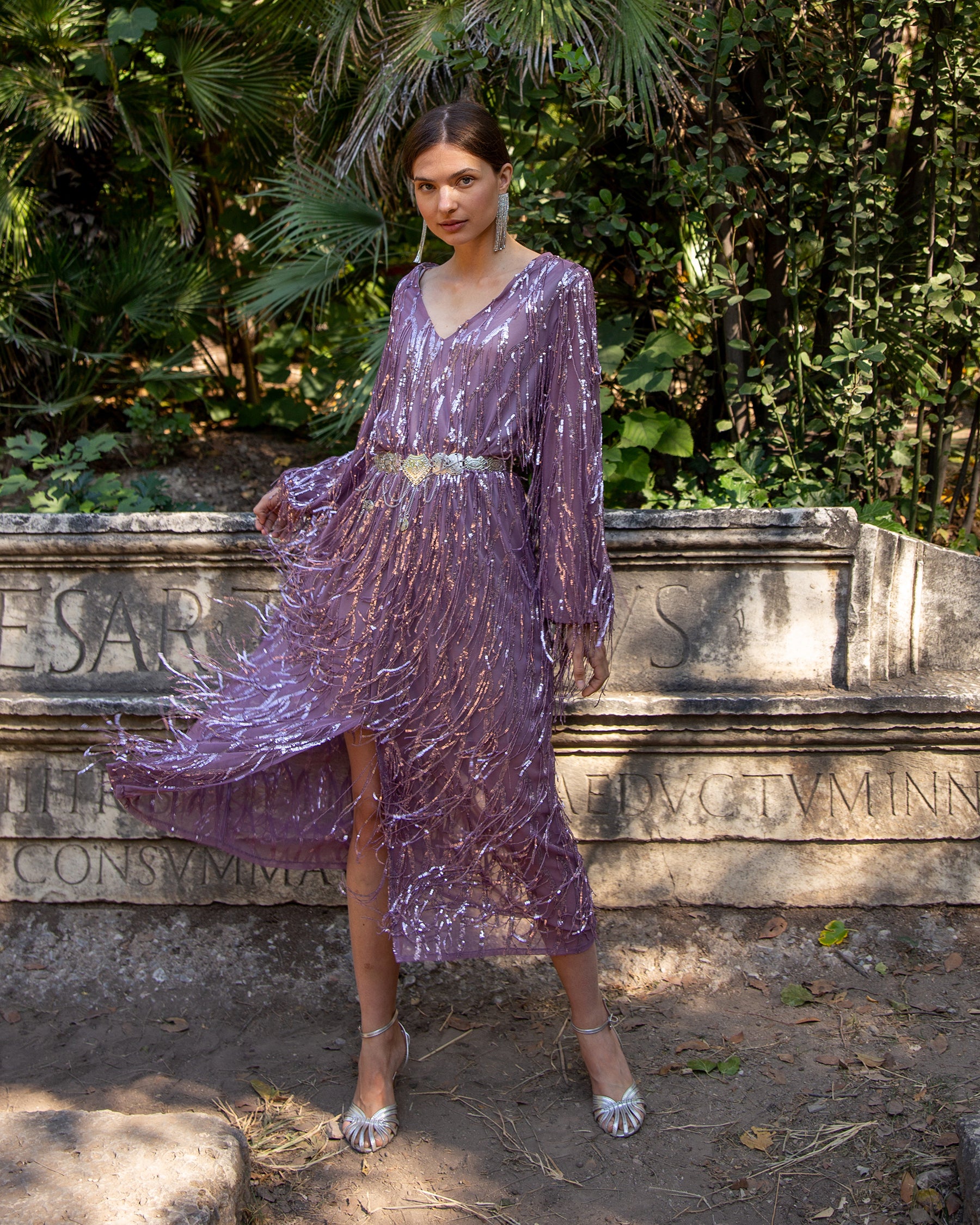 Pela Mauve Dress